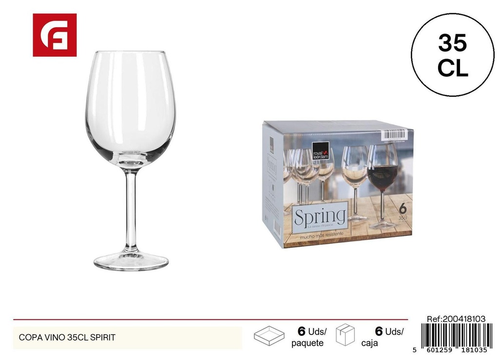 Copa de vino 35cl Spirit - Cristalería