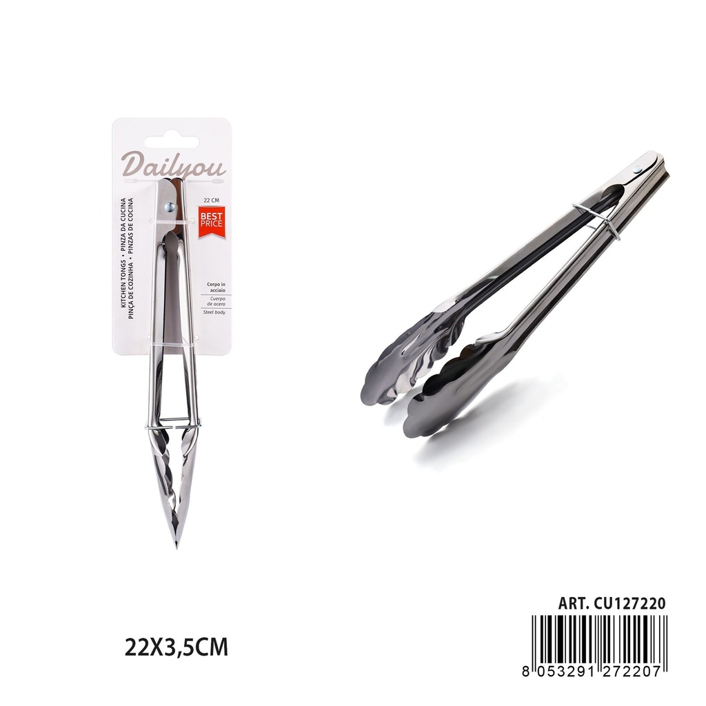 Pinza de cocina primavera 9 pulgadas 22x3.5 cm - Utensilios de cocina y herramientas culinarias