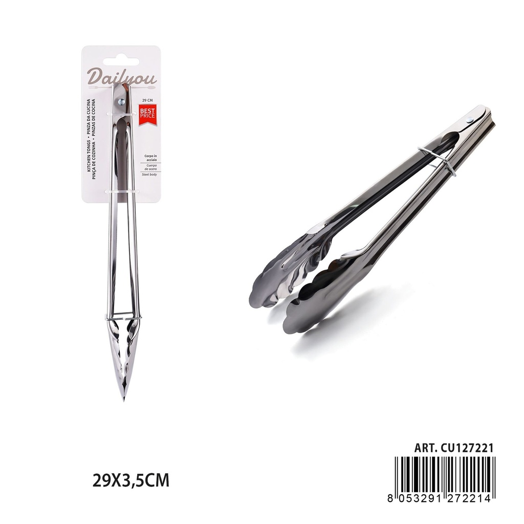Pinza de cocina primavera 11.5 pulgadas 29x3.5 cm - Utensilios de cocina y herramientas culinarias