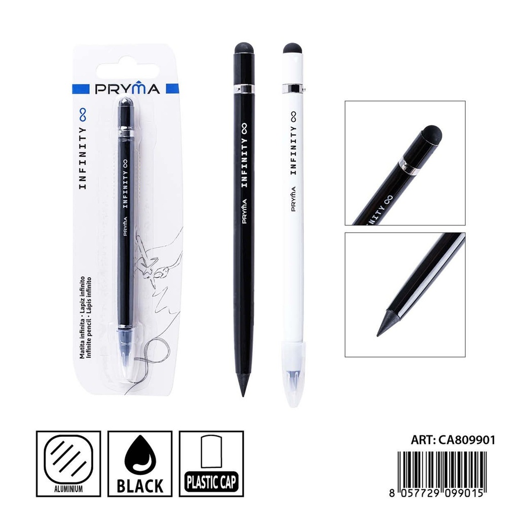 Lápiz infinito con táctil - Papelería de escritura