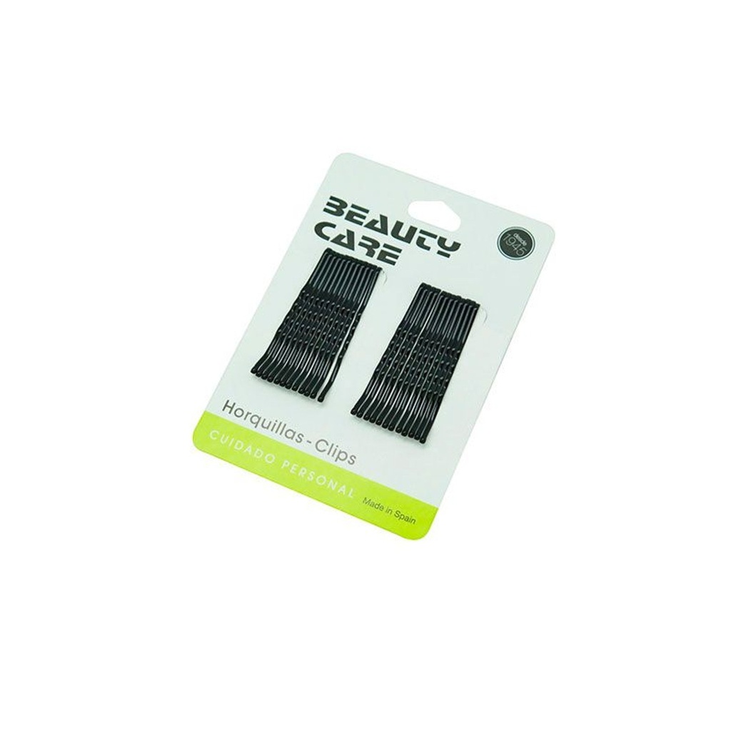 Clip de 6 cm Med ondin NGR 24 unidades - Accesorios para el cabello