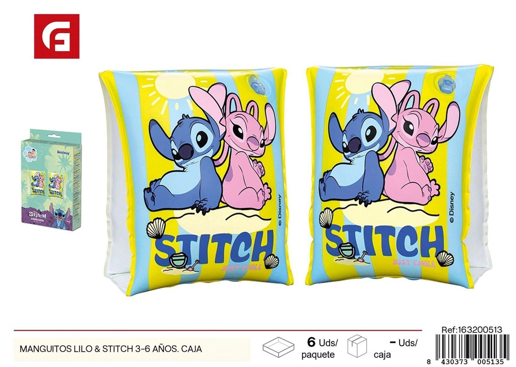 Manguitos Lilo & Stitch 3-6 años - Accesorios de natación