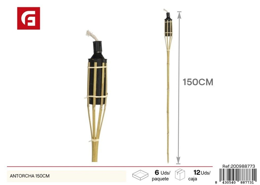 Antorcha 150 cm - Accesorios para jardín