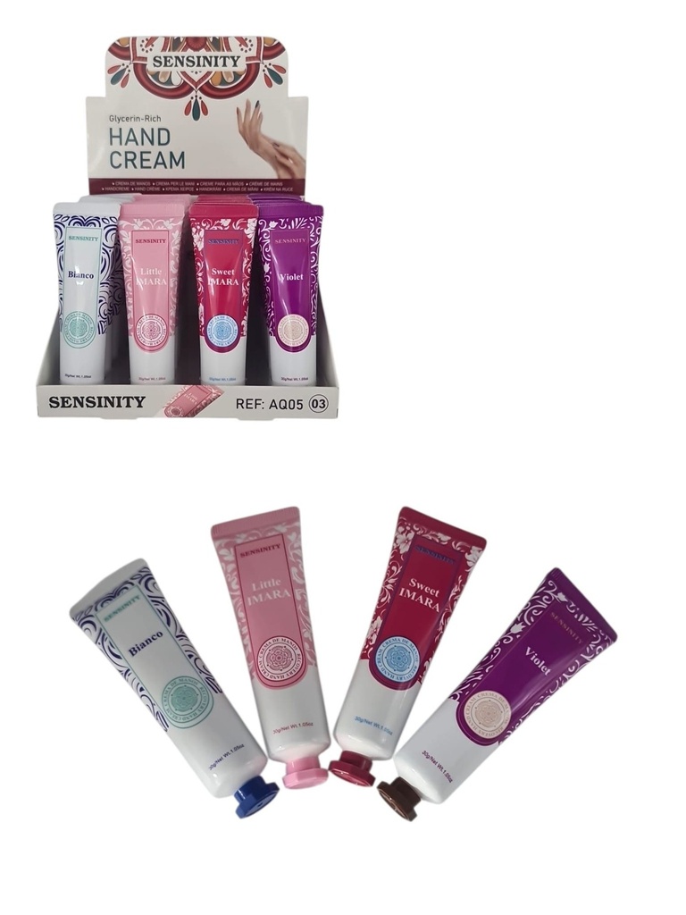 Crema de manos 24 unidades - Productos de cuidado personal y tratamientos