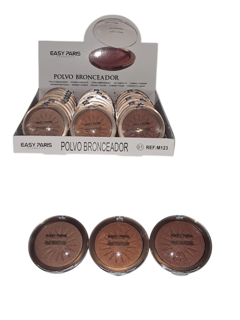 Polvo bronceador 24 unidades - Cosméticos y maquillaje de rostro