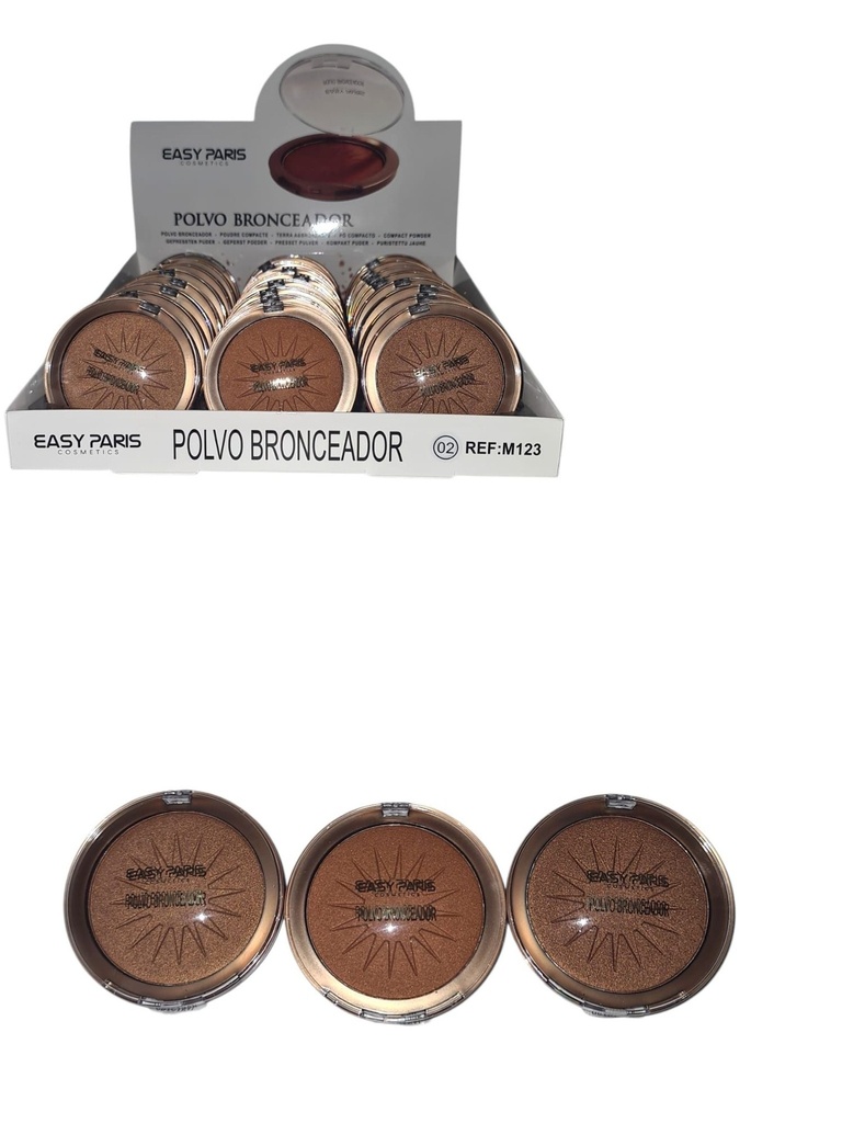 Polvo bronceador 24 unidades - Cosméticos y maquillaje de rostro
