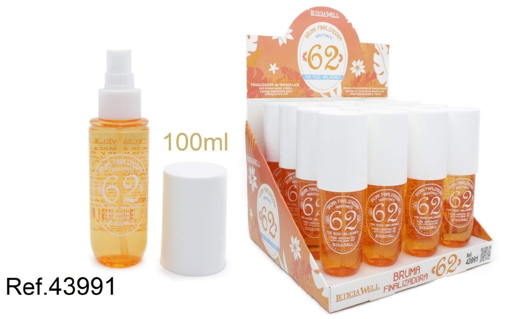Bruma finalizadora 62 (16 unidades) - Fijador de maquillaje