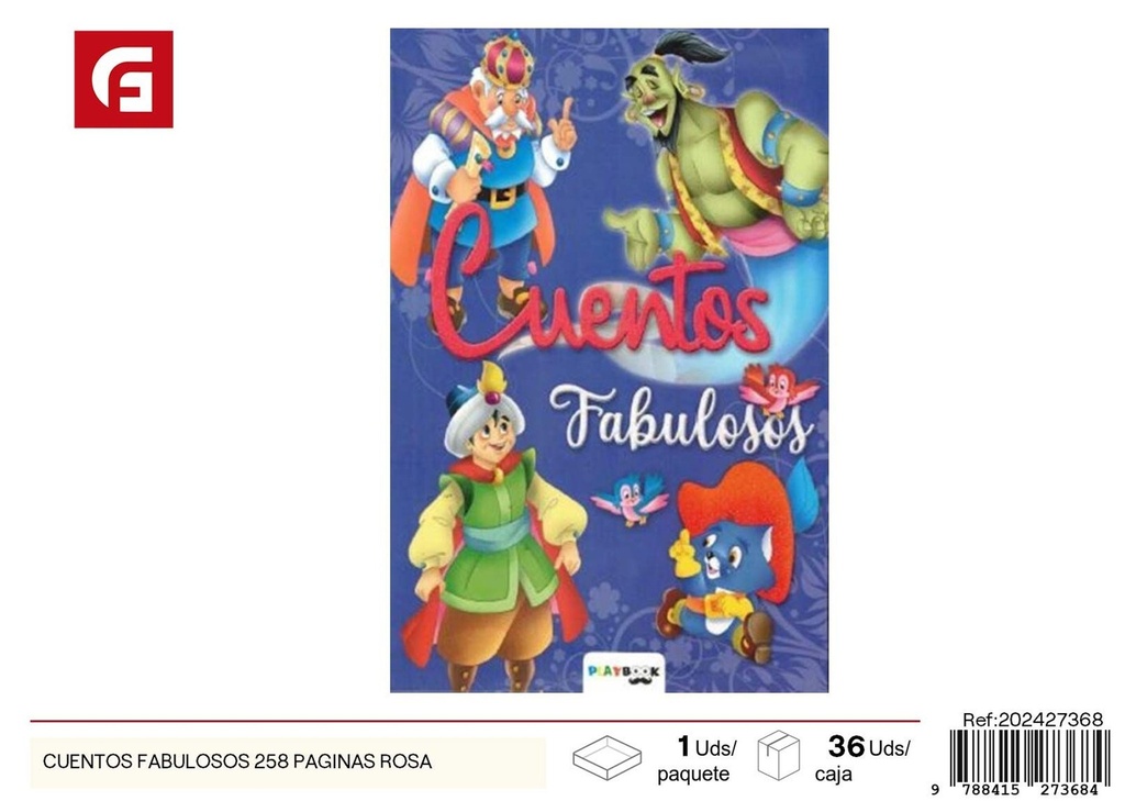 Cuentos fabulosos 258 páginas rosa - Libros infantiles y educativos
