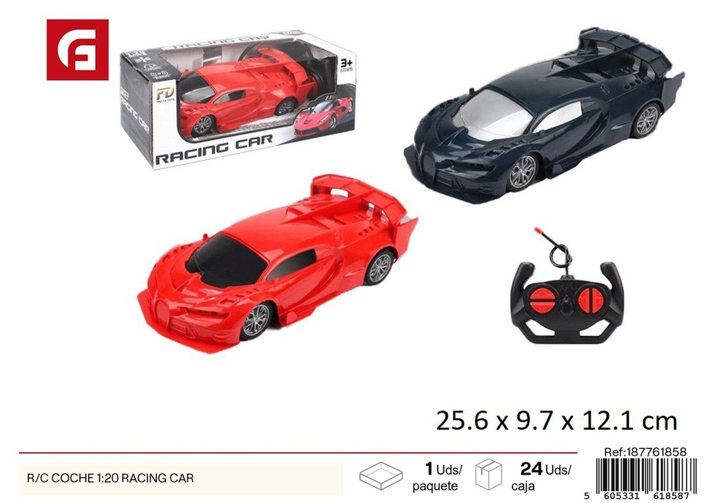 Coche de carreras R/C 1:20 - Juguetes