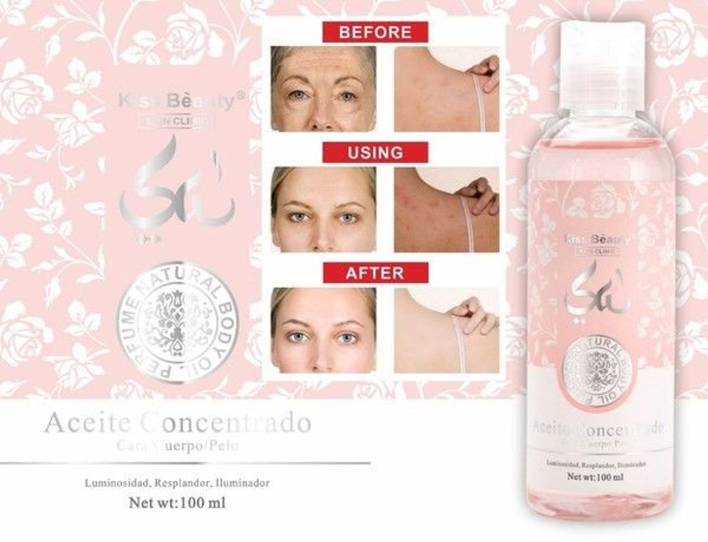 Aceite concentrado árabe K.BEAUTY 100 ml 4 unidades - Productos de cuidado facial