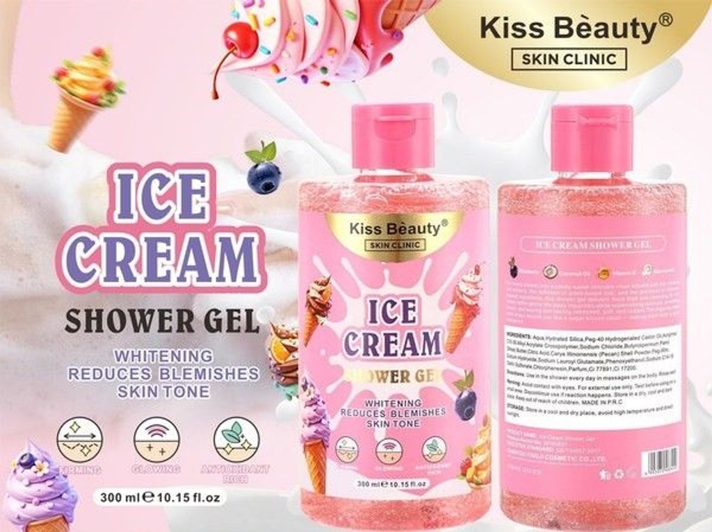 Gel de ducha helado K.BEAUTY 300 ml - Productos estacionales