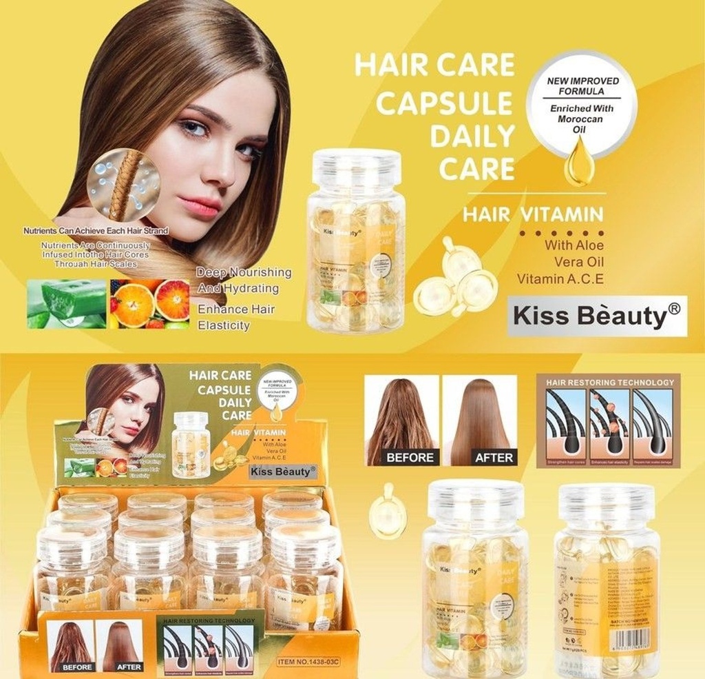 Cápsula de serum capilar Daily Care 12 unidades K.BEAUTY - Productos de cuidado capilar
