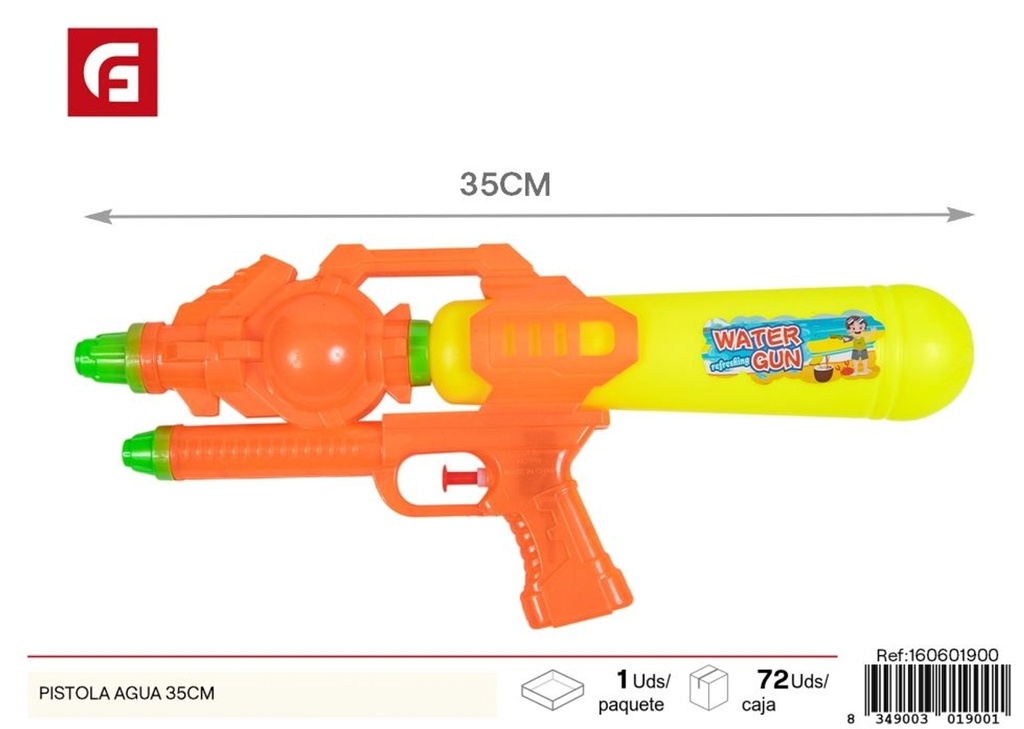 Pistola de agua de 35 cm - Juguetes de verano y diversión