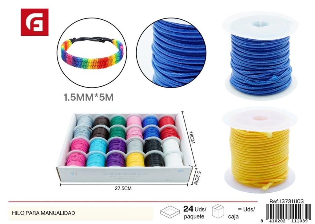 Hilo para manualidades - Accesorios de costura y manualidades