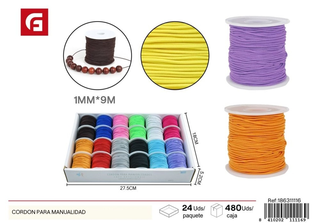 Cordón para manualidades - Accesorios de costura y manualidades