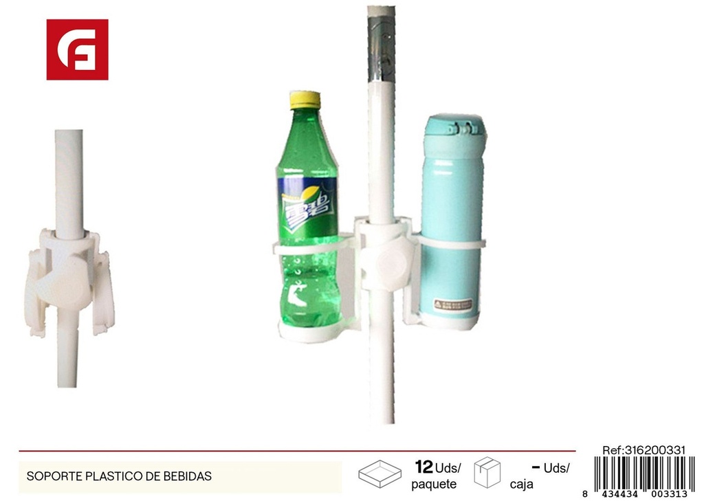 Sopporte plástico de bebidas - Accesorios de cocina y soportes