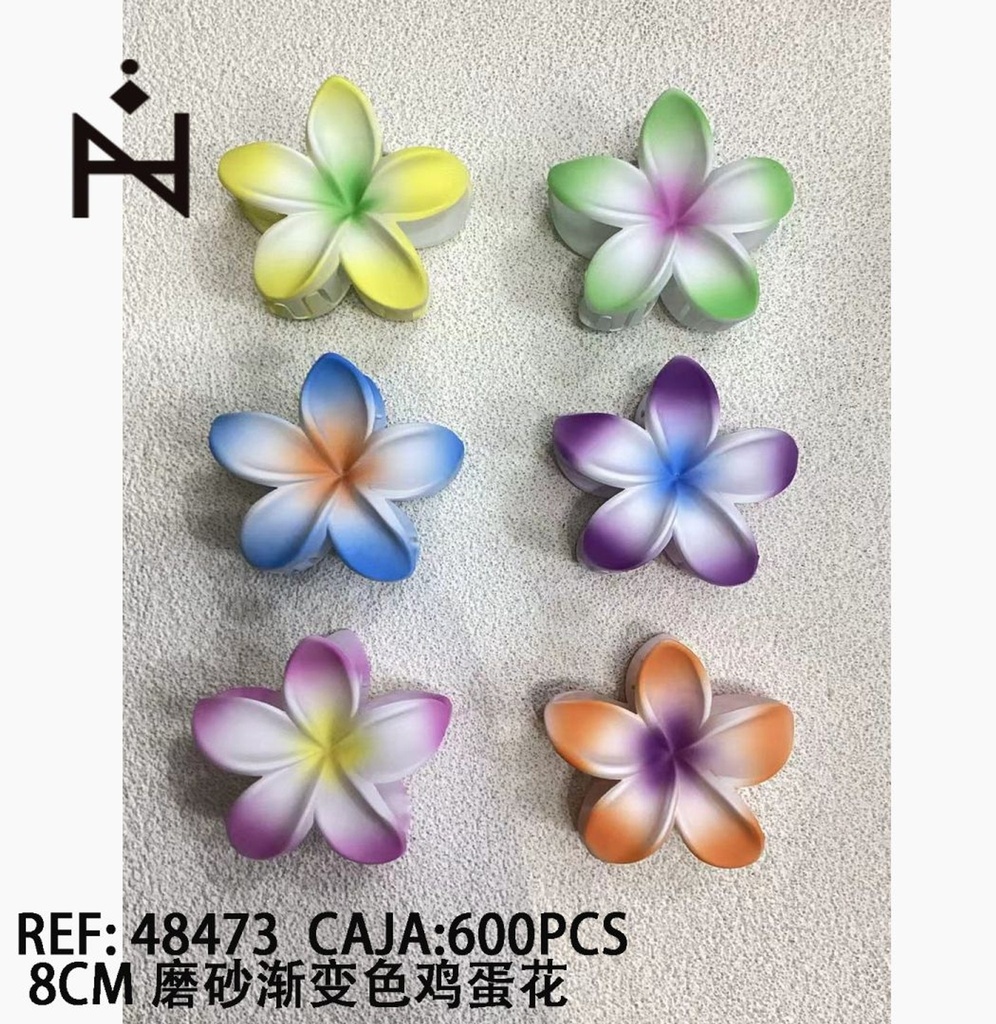 Pack de 12 pinzas de pelo flor - Accesorios para el cabello y pinzas decorativas