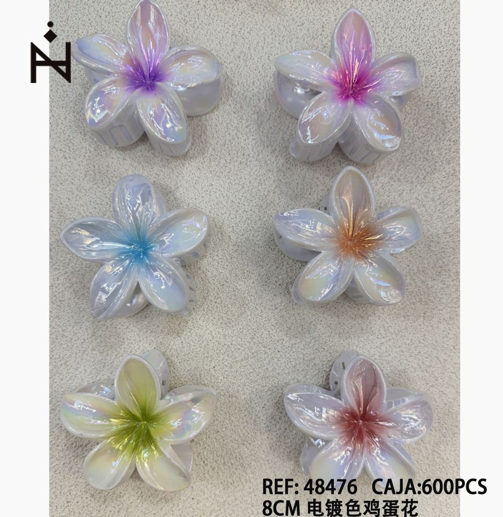 Pack de 12 pinzas de pelo flor - Accesorios para el cabello y pinzas decorativas