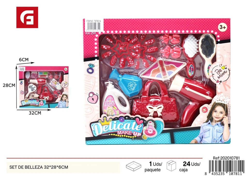 Set de belleza 32*28*6 cm - Juguetes y juegos de belleza