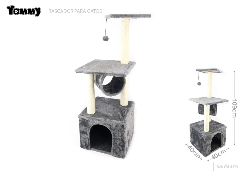 Rascador para gatos nuevo 40x40x109 cm - Mobiliario para gatos