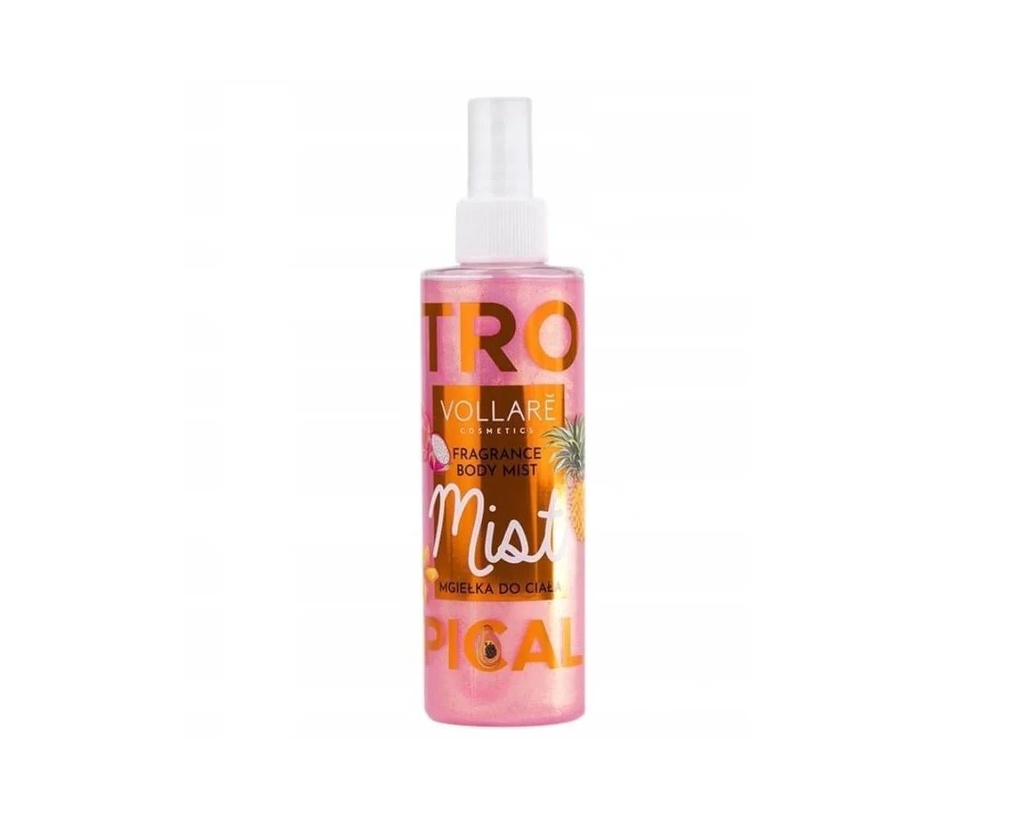 Body Mist fragancia tropical 200ml Vollare para cuidado personal