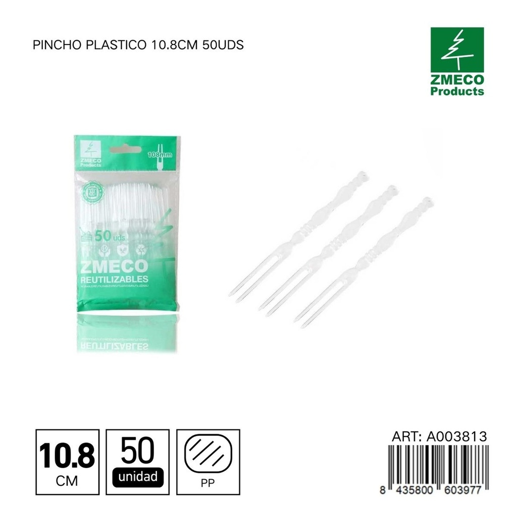 Pincho plástico 10.8 cm - Utensilios de cocina y menaje