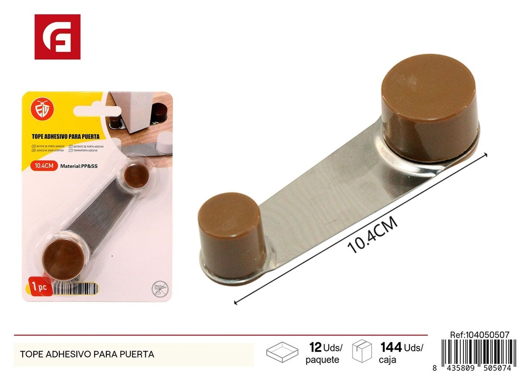 Tope adhesivo para puerta - Ferretería y accesorios para el hogar