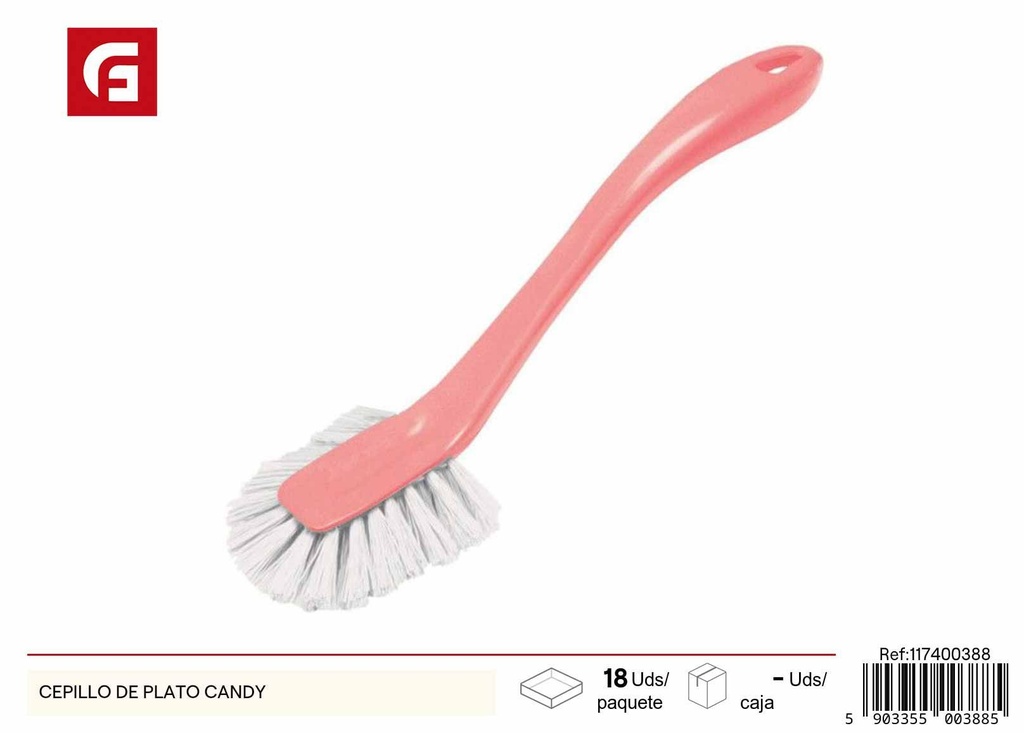 Cepillo de plato Candy - utensilios de limpieza