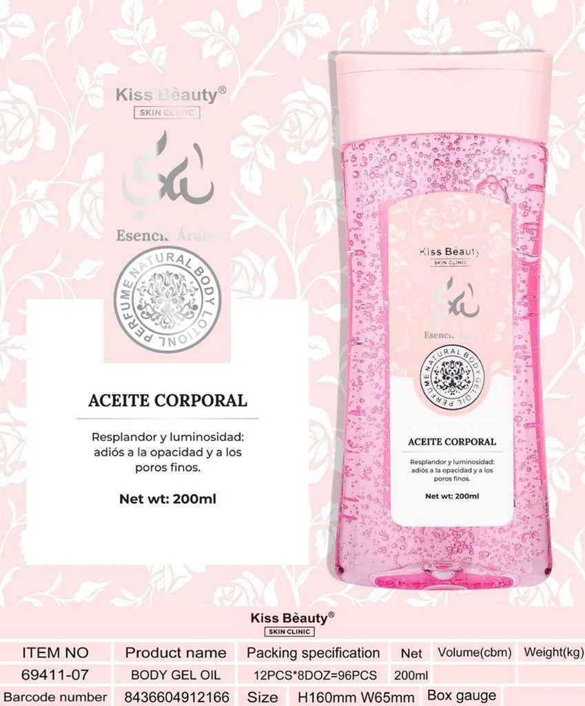  aceite corporal árabe 200ml K.BEAUTY - Cuidado de la piel y tratamientos