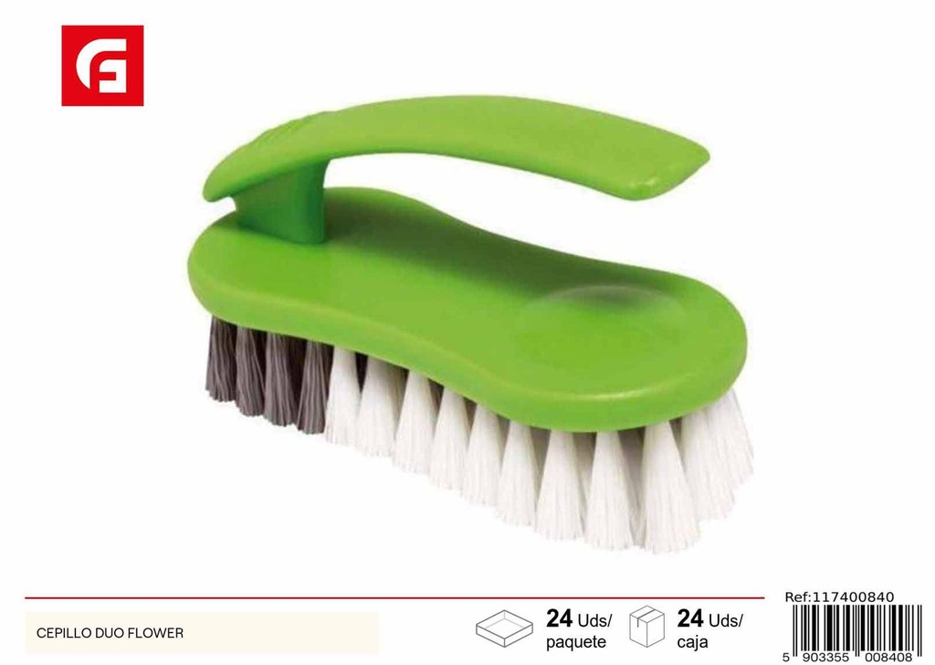 Cepillo duo flower - Accesorios de limpieza