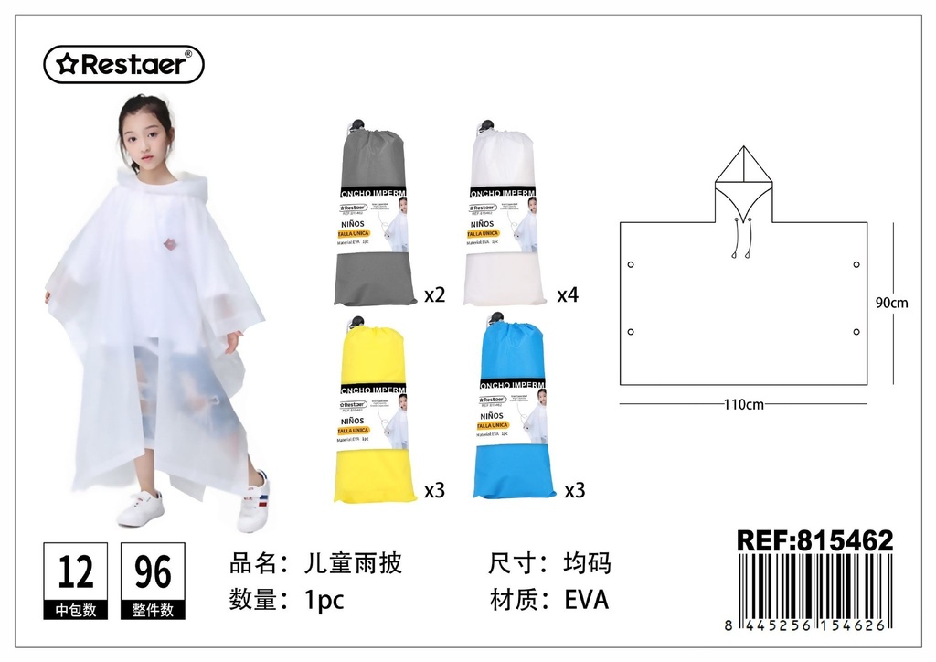 Poncho impermeable para adultos - Artículos de uso diario