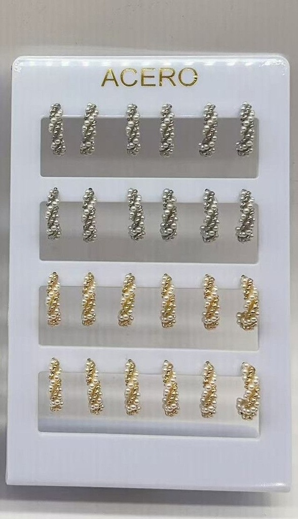 Pendientes 12 piezas ED-093 NS - Joyería y accesorios