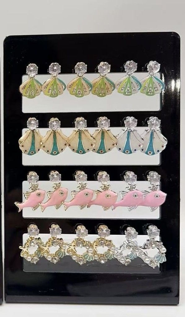 Pendientes 12/P ED1140 NS - Accesorios de bisutería y joyería