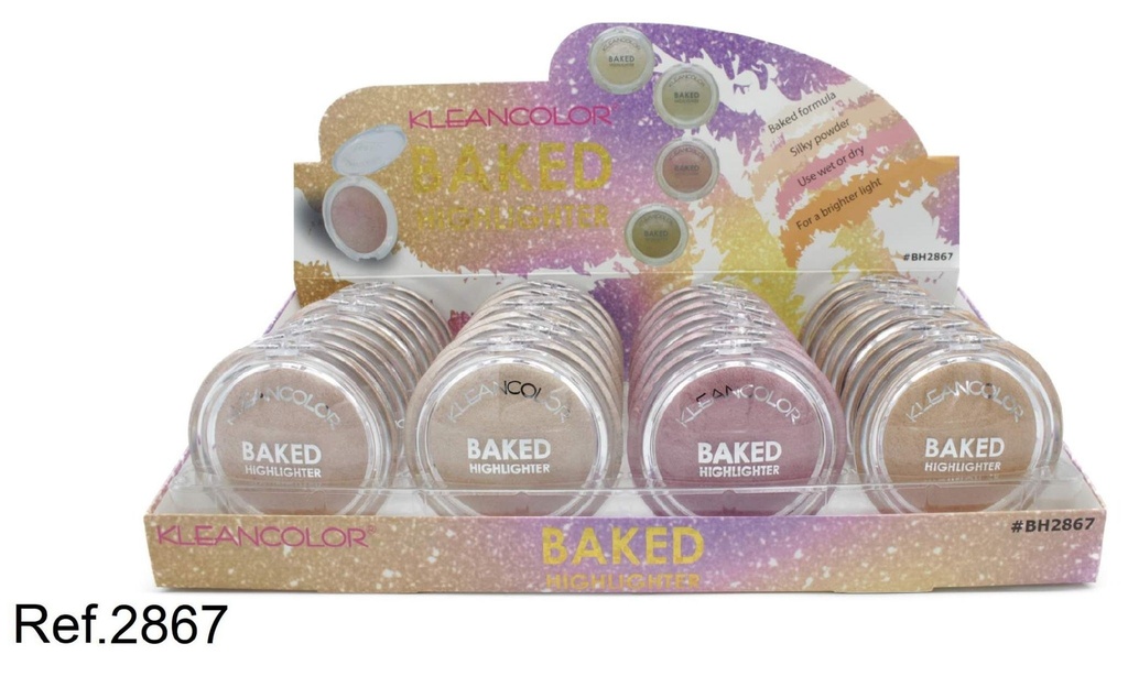 Iluminador horneado Leticia Well BH2867 LW - Cosméticos y maquillaje