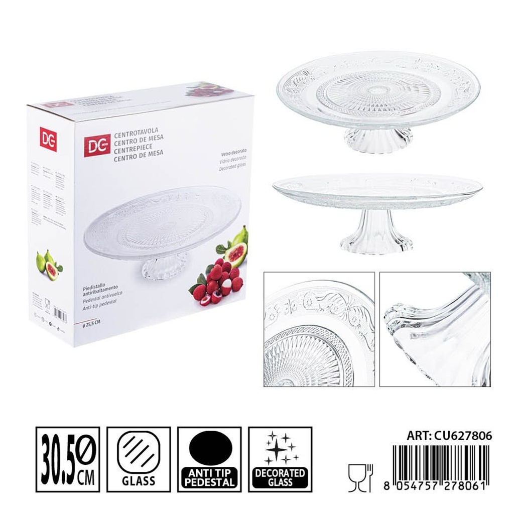 Salpicadero de cristal 30,5x9,5 cm - Accesorios de cocina y bandejas