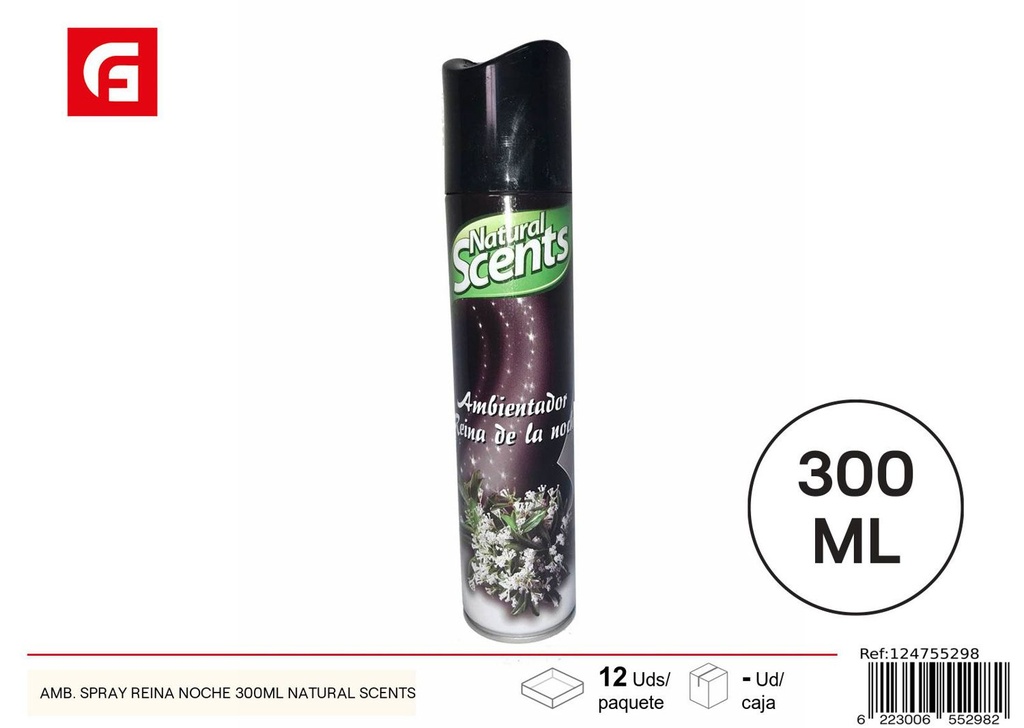 Añadidor de aire ambientador spray reina noche 300 ml - Ambientadores y sprays aromáticos