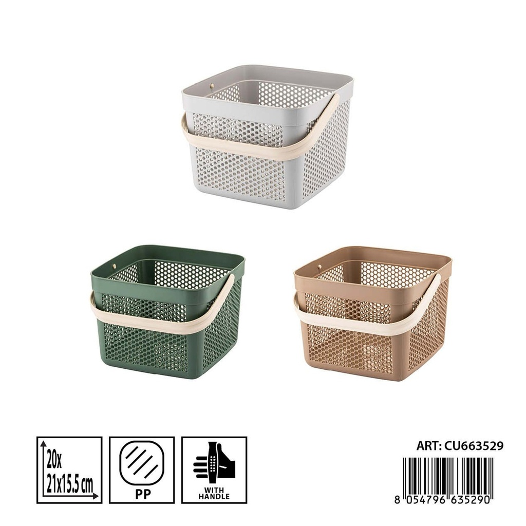 Cesta pequeña 20x21x15.5 cm - Almacenamiento y organización