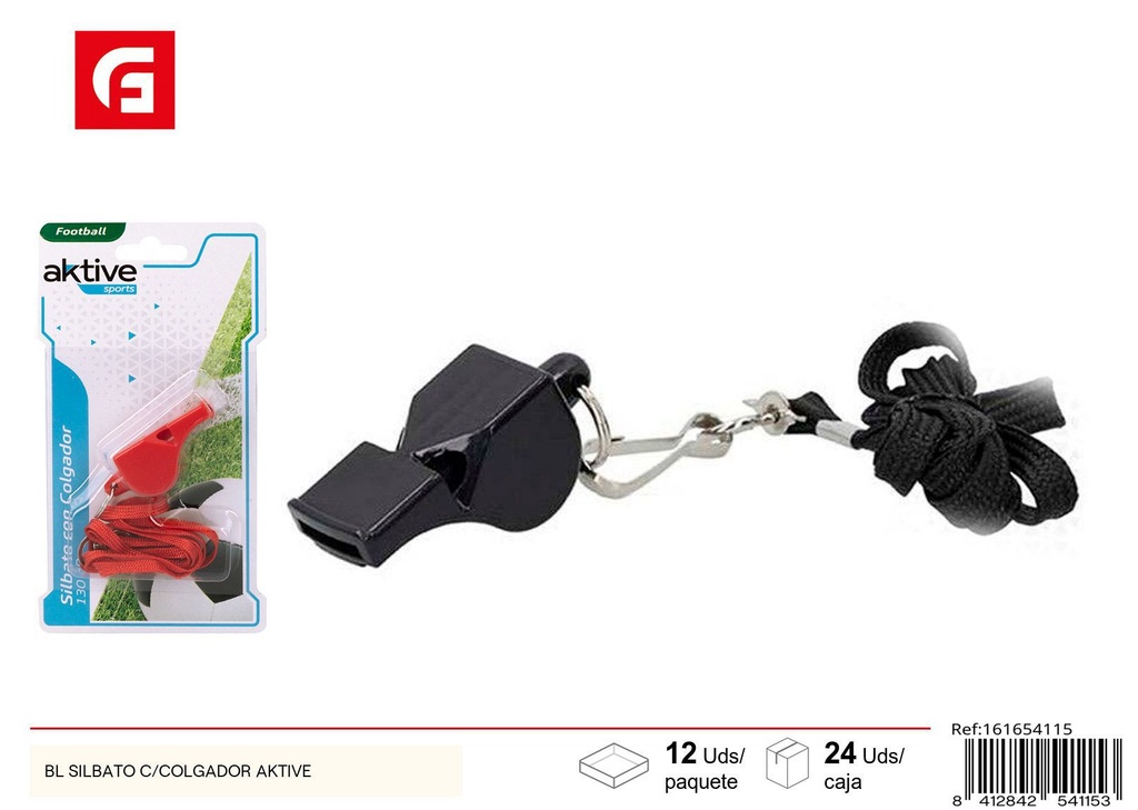 Silbato con cuerda BL - Juguetes y accesorios deportivos