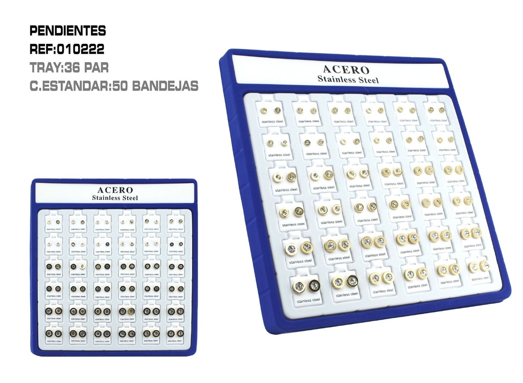 Paquete de pendientes 36pcs - Bisutería y accesorios de moda