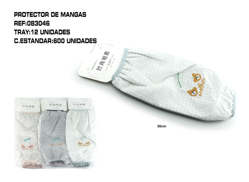 Cubre mangas 30*17 cm 12 unidades - Accesorios de belleza y cuidado