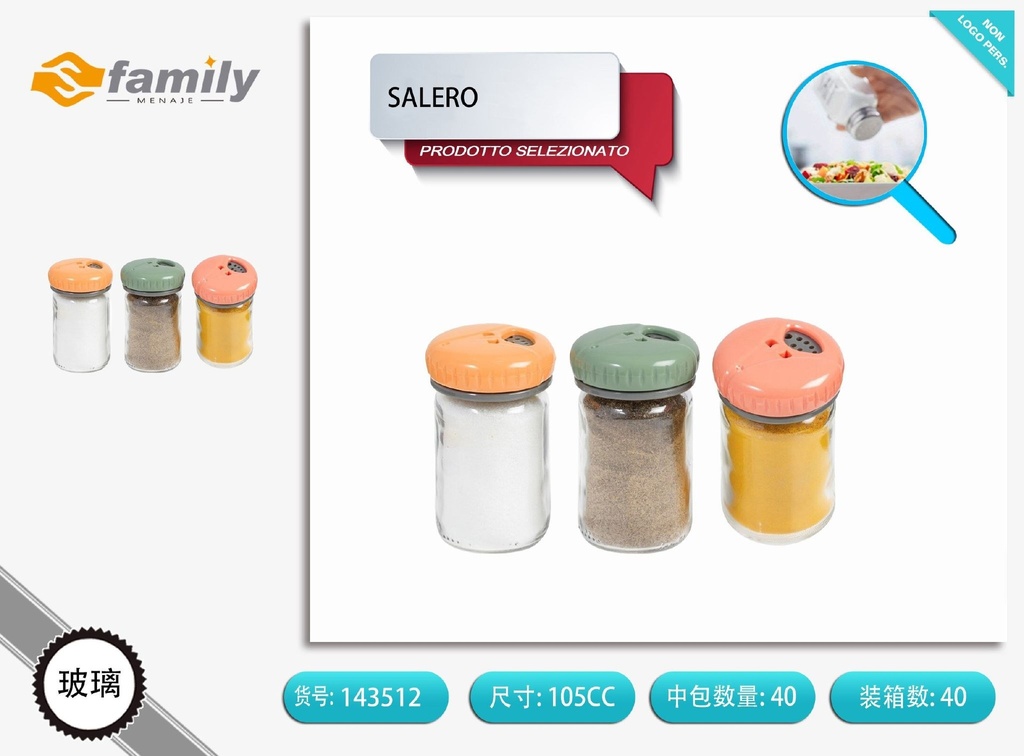 Salero de 105 ml - Organizadores de cocina