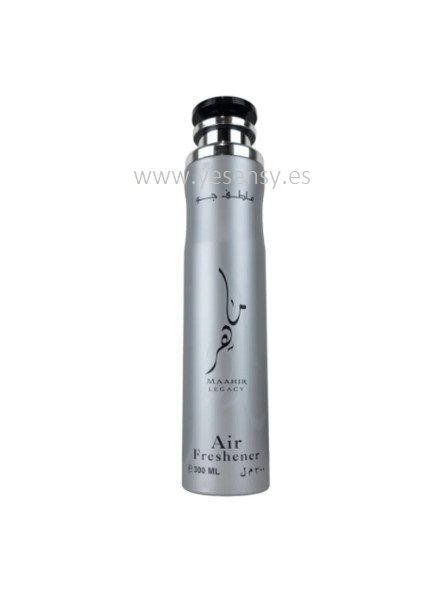 Ambientador Maahir Legacy Lattafa 300 ml - Perfumes y ambientadores