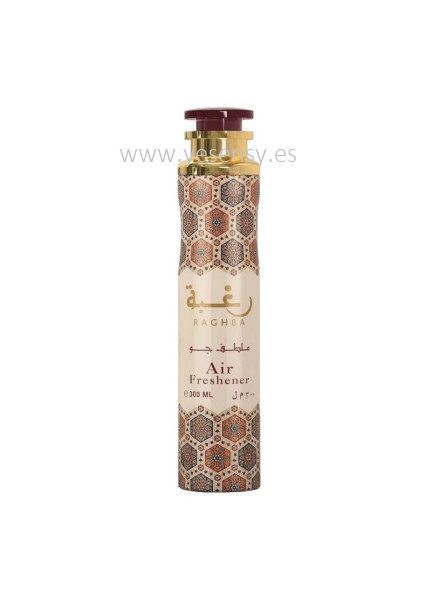 Ambientador Raghba Lattafa 300 ml - Perfumes y ambientadores