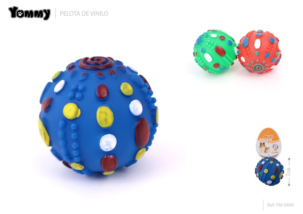 Juguete de vinilo en forma de rayo para mascotas 7 cm - Juguetes para mascotas