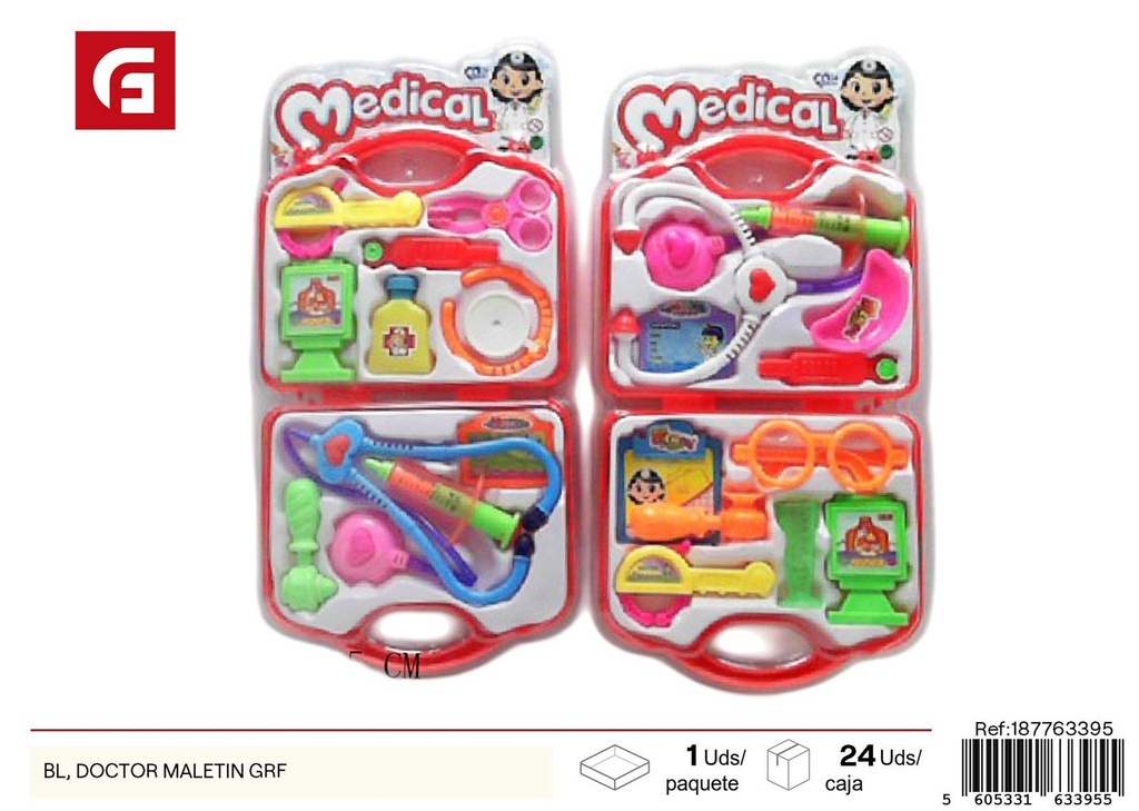 Maletín de doctor para niños - Juguetes educativos y de rol