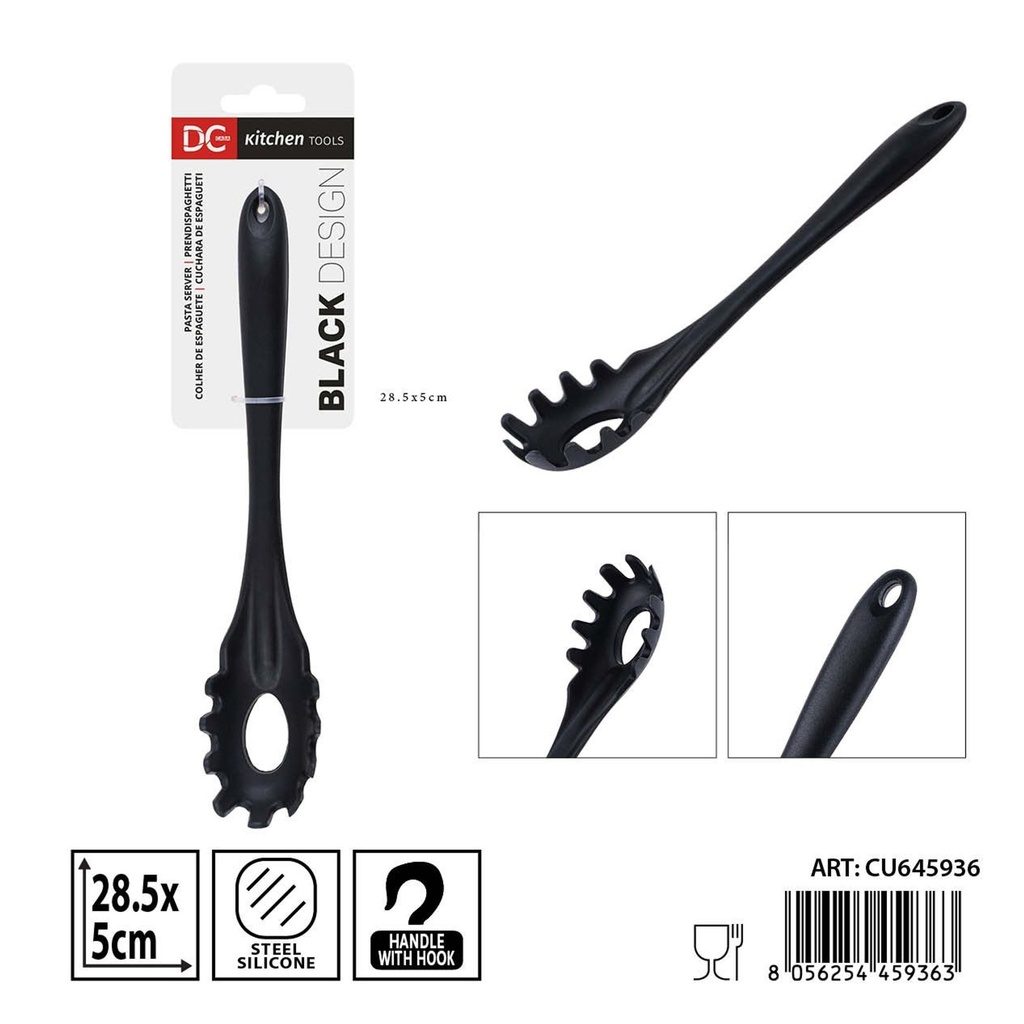 Cuchara para espaguetis de silicona 28.5 x 5 cm - Utensilio de cocina