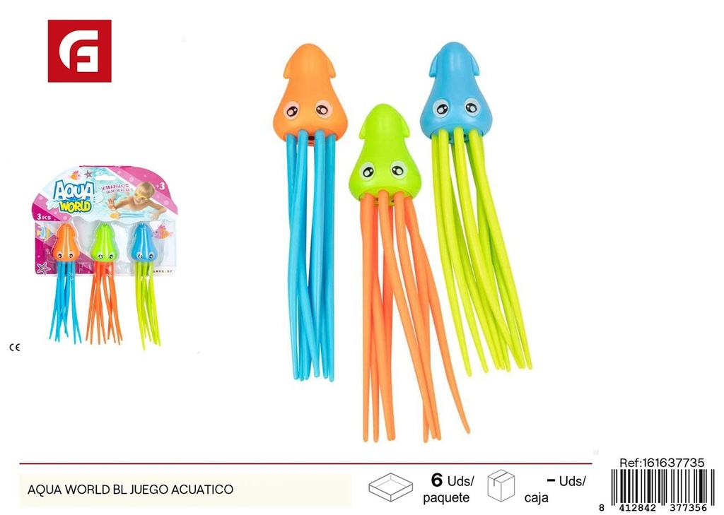 Juego de juguetes acuáticos Aqua World - Juego de verano