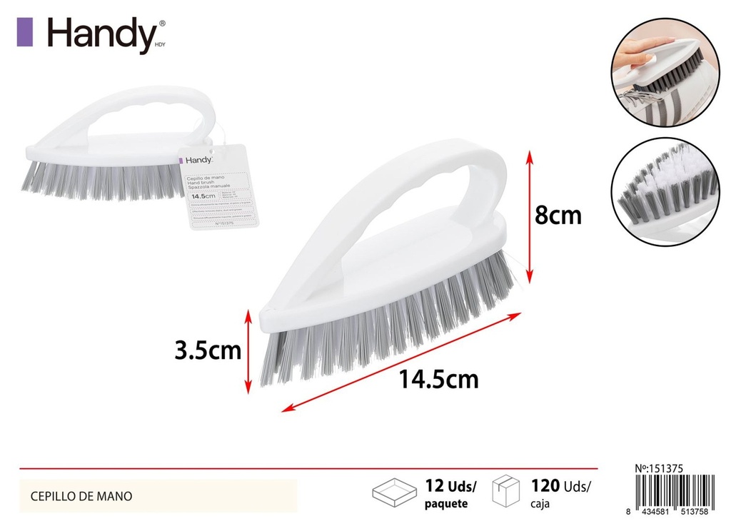 Cepillo de mano para lavandería o zapatos - Herramientas de limpieza