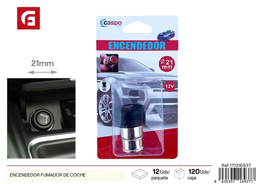 Encendedor fumador de coche - Accesorios para automóviles