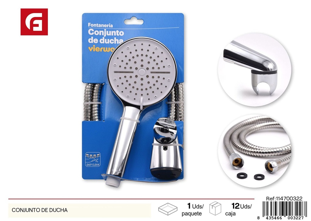 Conjunto de ducha - Accesorios de baño y cuidado personal